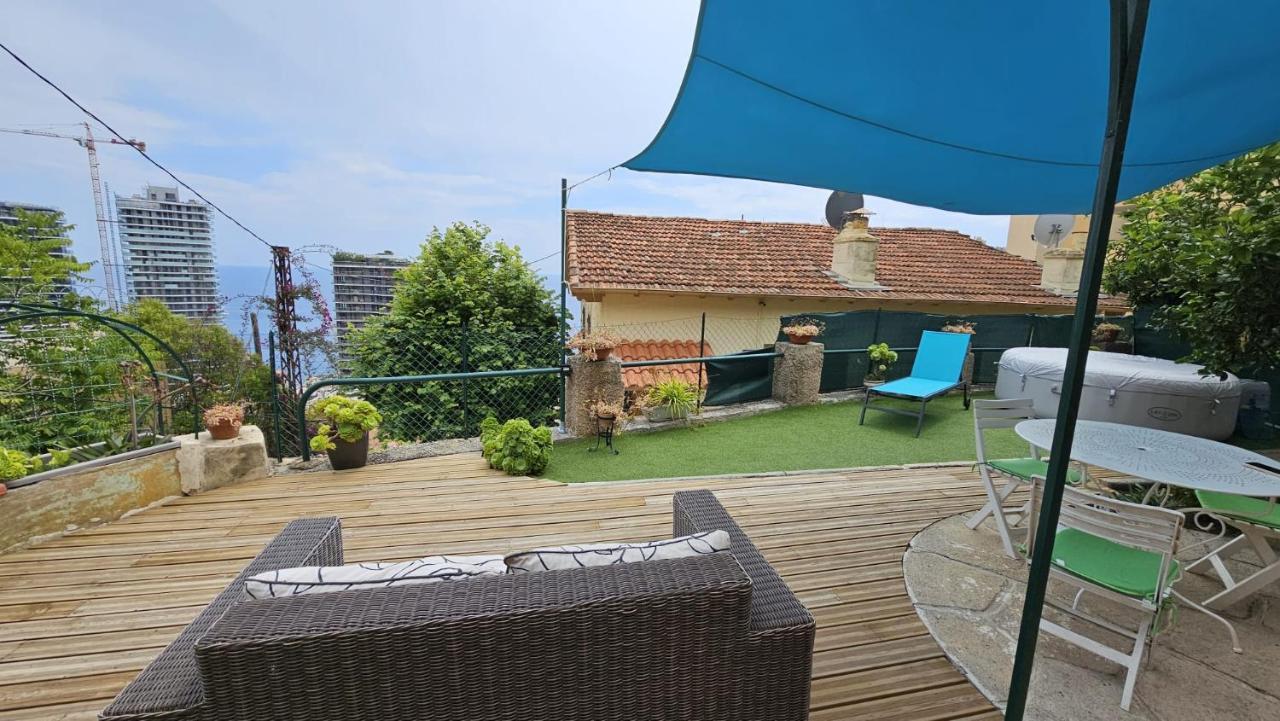 Maison Avec Jardin, Vue Mer Aux Portes De Monaco Beausoleil Exterior photo