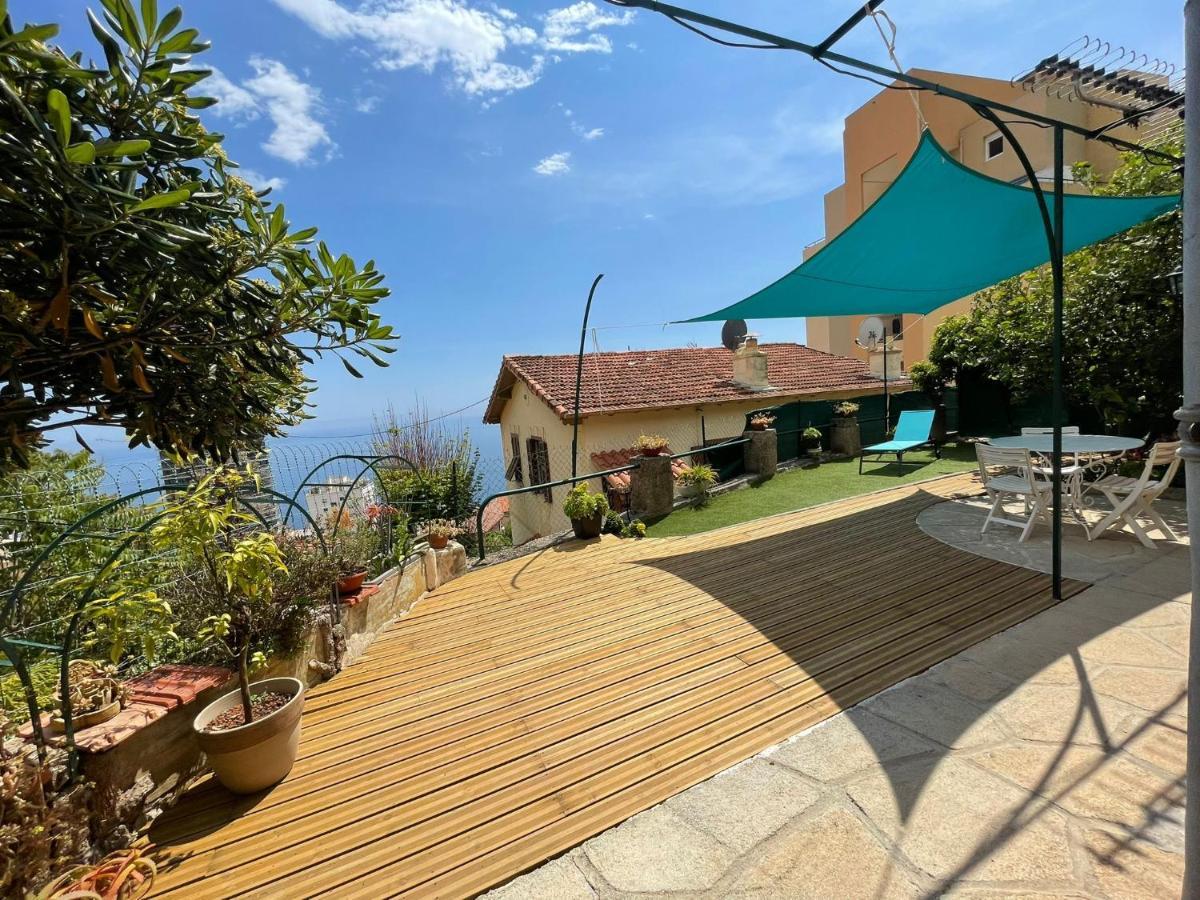 Maison Avec Jardin, Vue Mer Aux Portes De Monaco Beausoleil Exterior photo